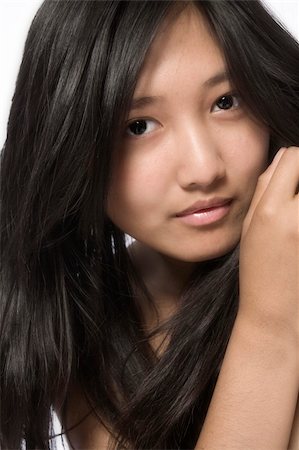 Portrait of an Asian beauty looking great Photographie de stock - Aubaine LD & Abonnement, Code: 400-03965371