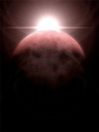 simsearch:400-03966356,k - 3d rendered illustration of the sun and the moon Stock Photo - Budget Royalty-Free & Subscription, Code: 400-03966227