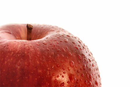 simsearch:400-05033339,k - Macro image of a red apple Stock Photo - Budget Royalty-Free & Subscription, Code: 400-03966412