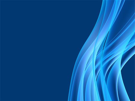 3d rendered illustration of an abstract blue background Stock Photo - Budget Royalty-Free & Subscription, Code: 400-03966868