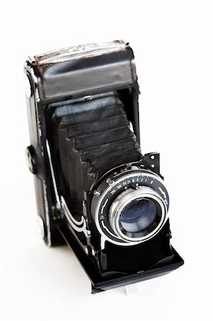 simsearch:400-04909492,k - Old camera isolated Stock Photo - Budget Royalty-Free & Subscription, Code: 400-03967677