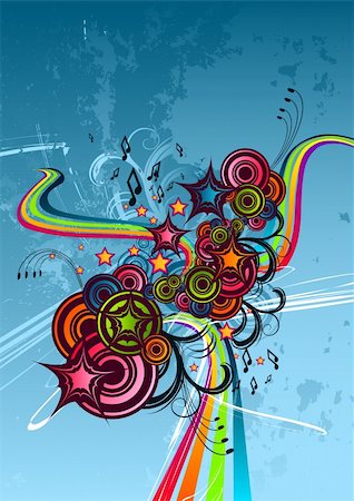 simsearch:400-03941698,k - Funky Colour Abstract Stock Photo - Budget Royalty-Free & Subscription, Code: 400-03967927