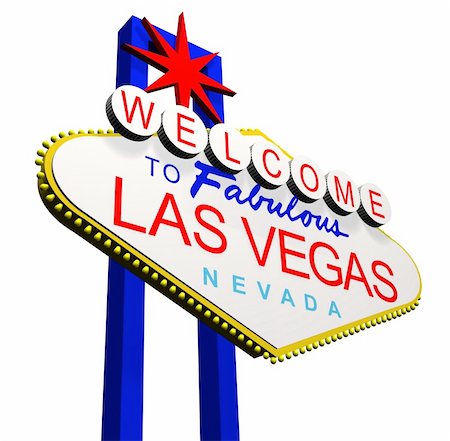 3D render of the Welcome to fabulous Las Vegas Nevada sign Stock Photo - Budget Royalty-Free & Subscription, Code: 400-03968027
