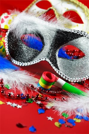 simsearch:614-01088532,k - Carnival detail with mask Photographie de stock - Aubaine LD & Abonnement, Code: 400-03968417