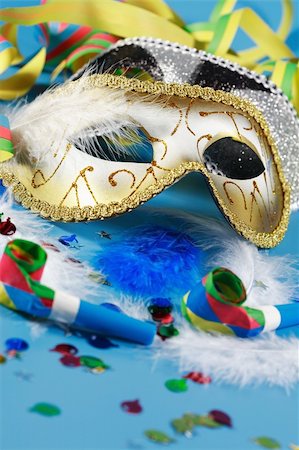 simsearch:600-05854175,k - Carnival detail with mask Stockbilder - Microstock & Abonnement, Bildnummer: 400-03968418