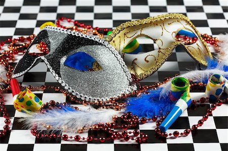 simsearch:600-05854178,k - Carnival detail with mask Stock Photo - Budget Royalty-Free & Subscription, Code: 400-03968412