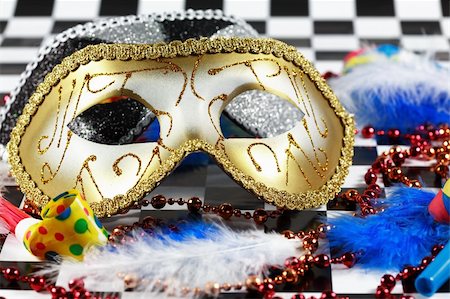simsearch:600-05854178,k - Carnival detail with mask Stock Photo - Budget Royalty-Free & Subscription, Code: 400-03968413