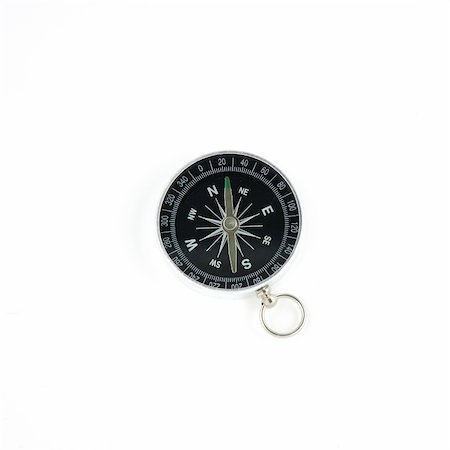simsearch:700-00635647,k - Compass in isolated white background Stock Photo - Budget Royalty-Free & Subscription, Code: 400-03969852