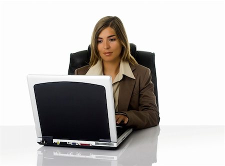 Business woman working in the office Photographie de stock - Aubaine LD & Abonnement, Code: 400-03960812