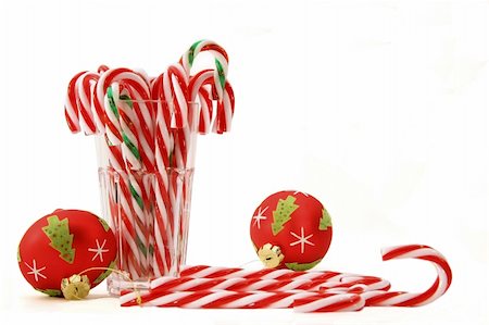 simsearch:400-04259407,k - Candy canes in a glass Stock Photo - Budget Royalty-Free & Subscription, Code: 400-03961238