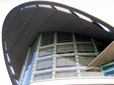 simsearch:400-03937090,k - Architecture structure of Hong Kong Convention and Exhibition Centre Foto de stock - Super Valor sin royalties y Suscripción, Código: 400-03963306