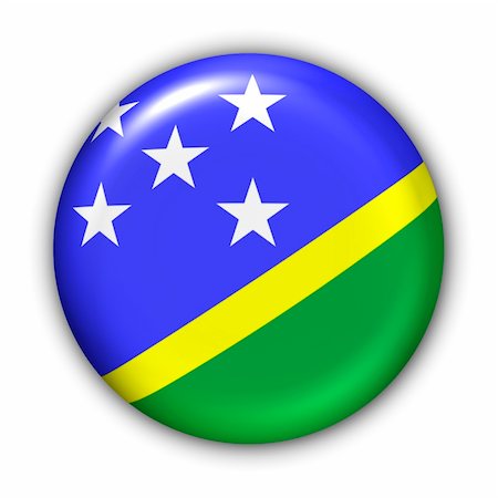 solomon - World Flag Button Series - Oceania - Solomon Islands (With Clipping Path) Foto de stock - Super Valor sin royalties y Suscripción, Código: 400-03963812