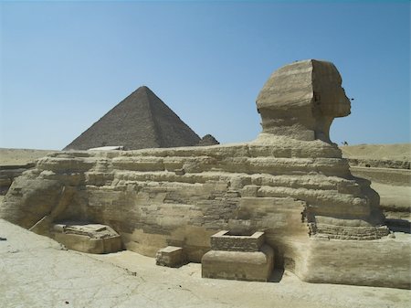 dead people in deserts - The Greate Pyramids of Pharaons in Gizah. Cairo Egypt Stock Photo - Budget Royalty-Free & Subscription, Code: 400-03974072