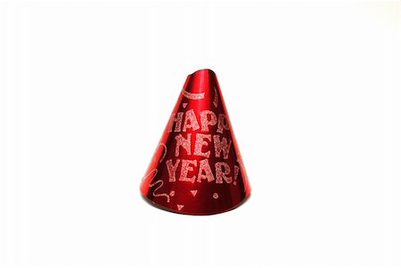 strikerx98 (artist) - A red and silver party hat ready for a celebration. Stock Photo - Budget Royalty-Free & Subscription, Code: 400-03974519