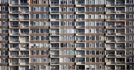 Urban apartments Stock Photo - Budget Royalty-Free & Subscription, Code: 400-03975543