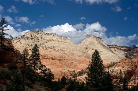 simsearch:400-03976569,k - Scenic views of Zion National Park, USA Fotografie stock - Microstock e Abbonamento, Codice: 400-03976457