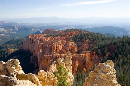 simsearch:400-03976569,k - Scenic view of Bryce Canyon National Park, Utah Fotografie stock - Microstock e Abbonamento, Codice: 400-03976469