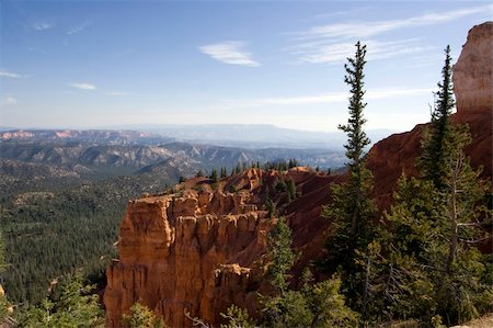 simsearch:400-03947799,k - Scenic view of Bryce Canyon National Park, Utah Foto de stock - Royalty-Free Super Valor e Assinatura, Número: 400-03976474