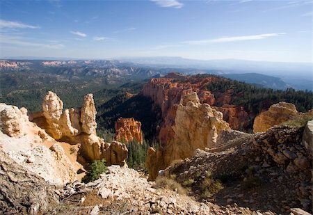 simsearch:400-03976569,k - Scenic view of Bryce Canyon National Park, Utah Fotografie stock - Microstock e Abbonamento, Codice: 400-03976471