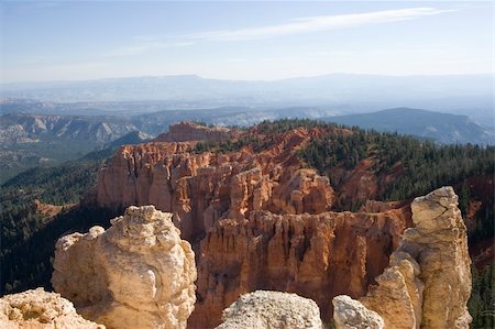 simsearch:400-03976569,k - Scenic view of Bryce Canyon National Park, Utah Fotografie stock - Microstock e Abbonamento, Codice: 400-03976473