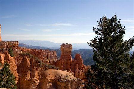 simsearch:400-03947799,k - Scenic view of Bryce Canyon National Park, Utah Stock Photo - Budget Royalty-Free & Subscription, Code: 400-03976480