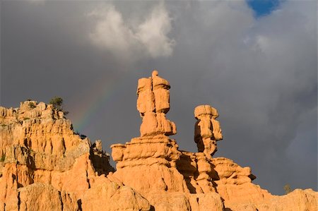 parque nacional de dixie - Rainbow above Dixie National Forest, Zion National Park Foto de stock - Super Valor sin royalties y Suscripción, Código: 400-03976537