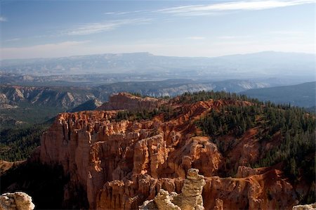 simsearch:400-03947799,k - Scenic view of Bryce Canyon National Park, Utah Foto de stock - Royalty-Free Super Valor e Assinatura, Número: 400-03976538
