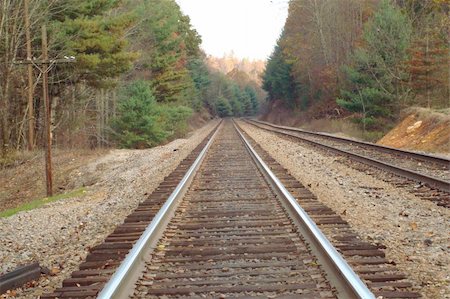 simsearch:400-03977018,k - Close-up look at railroad tracks. Stock Photo - Budget Royalty-Free & Subscription, Code: 400-03976790