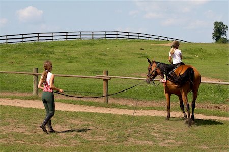 simsearch:400-04489243,k - horse riding Photographie de stock - Aubaine LD & Abonnement, Code: 400-03977805