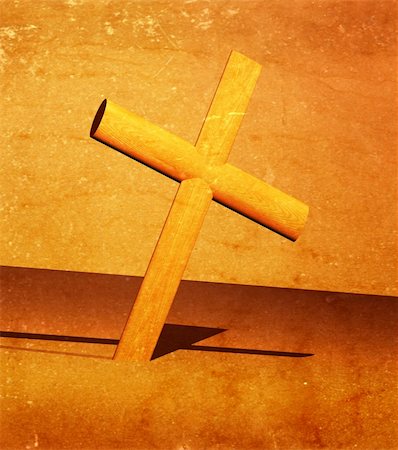 simsearch:400-06087640,k - Holy cross with old yellow paper 2D computer art Stock Photo - Budget Royalty-Free & Subscription, Code: 400-03978143