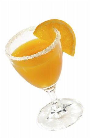 simsearch:400-06689686,k - Fresh orange juice with orange slice Foto de stock - Super Valor sin royalties y Suscripción, Código: 400-03978371