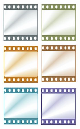 Color film frames for background Stock Photo - Budget Royalty-Free & Subscription, Code: 400-03979229