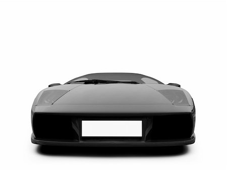 simsearch:400-03979717,k - isolated sport car on white background Photographie de stock - Aubaine LD & Abonnement, Code: 400-03979714