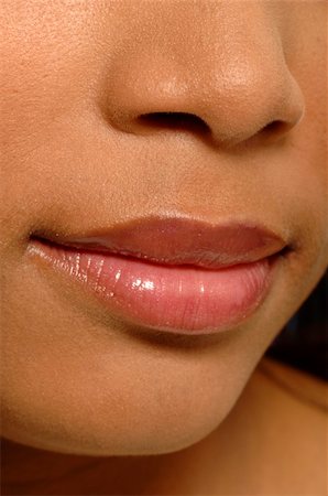 simsearch:614-06897685,k - a lovely and sensuous mouth and nose Photographie de stock - Aubaine LD & Abonnement, Code: 400-03971913