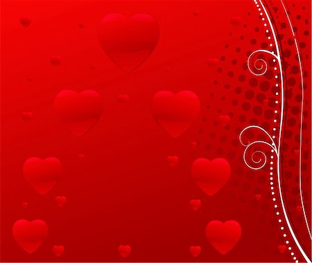 simsearch:400-04079766,k - Romantic background, vector illustration Stock Photo - Budget Royalty-Free & Subscription, Code: 400-03972033
