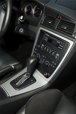 simsearch:400-03972245,k - Modern leather interior of the new car Photographie de stock - Aubaine LD & Abonnement, Code: 400-03972243