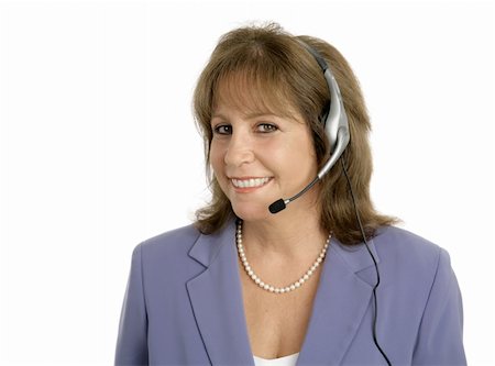 simsearch:400-03972372,k - A friendly, pretty customer service representative is ready to help you. Stock Photo - Budget Royalty-Free & Subscription, Code: 400-03972414