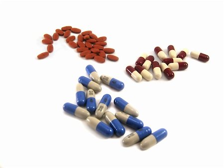 simsearch:400-05728490,k - different kinds of pills Photographie de stock - Aubaine LD & Abonnement, Code: 400-03972721