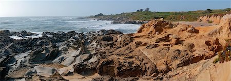 Panorama of California coast Fotografie stock - Microstock e Abbonamento, Codice: 400-03972959