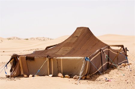 The bedouins tent in the sahara, morocco Stock Photo - Budget Royalty-Free & Subscription, Code: 400-03973019