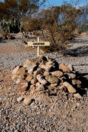 dead people in deserts - Boot Hill grave, Tombstone, Arizona Stock Photo - Budget Royalty-Free & Subscription, Code: 400-03973215