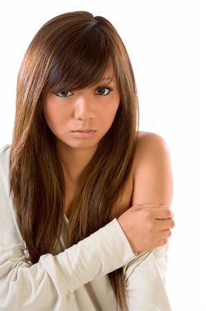 simsearch:400-04028019,k - Asian female teenager in light top is posing Foto de stock - Super Valor sin royalties y Suscripción, Código: 400-03973951