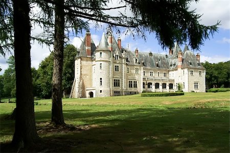 davidmartyn (artist) - A chateau in the loire valley, France, Europe. Photographie de stock - Aubaine LD & Abonnement, Code: 400-03986727