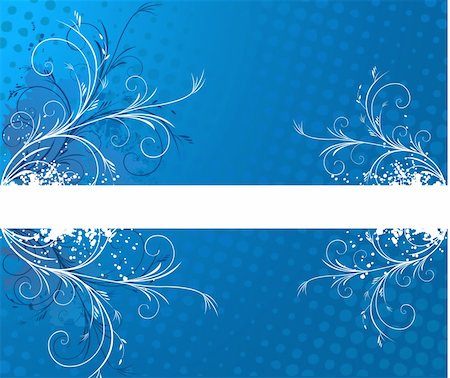 simsearch:400-05311033,k - Blue background with frame for text Stockbilder - Microstock & Abonnement, Bildnummer: 400-03988844