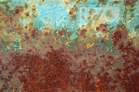 simsearch:400-04358196,k - Faded letters on rusty surface. Metal texture background. Foto de stock - Super Valor sin royalties y Suscripción, Código: 400-03989246