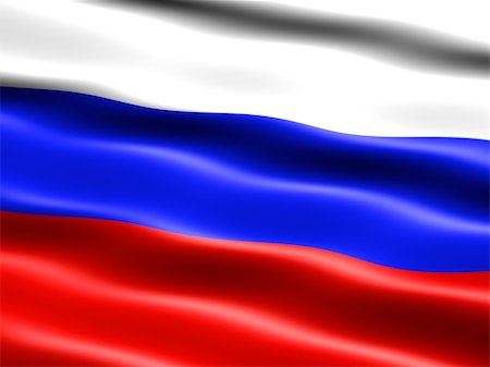 simsearch:400-03994118,k - Computer generated illustration of the flag of Russia with silky appearance and waves Foto de stock - Super Valor sin royalties y Suscripción, Código: 400-03994131