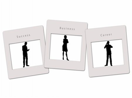 pact - Business figures silhouette in the dia Stock Photo - Budget Royalty-Free & Subscription, Code: 400-03994739