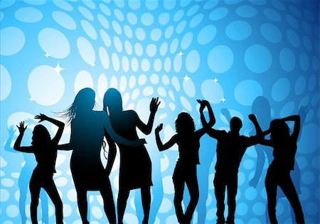 simsearch:400-04546280,k - Girls out dancing in a nightclub having fun. Stock Photo - Budget Royalty-Free & Subscription, Code: 400-03995154