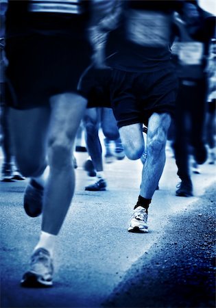 feet marathon - Marathon Stock Photo - Budget Royalty-Free & Subscription, Code: 400-03996733