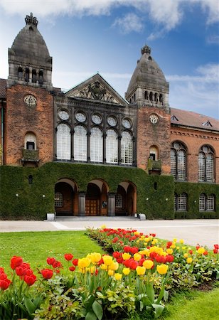 park denmark - The royal library garden in Copenhagen Denmark Stock Photo - Budget Royalty-Free & Subscription, Code: 400-03996779